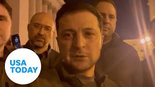 Ukrainian President Volodymyr Zelenskyy shares a message from Kyiv  USA TODAY