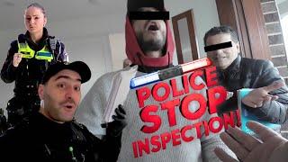 Caught on Cam Cops Stop Inspection at Builders Demand