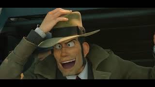 Inspector Zenigata being himself in Lupin lll The First