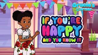 If You’re Happy and You Know It Remix  Gracie’s Corner  Nursery Rhymes + Kids Songs