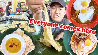 Awesome Roti Canai This Roti Malaysia Made Me Speechless Malaysian Food Mukbang