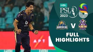 Full Highlights  Karachi Kings vs Quetta Gladiators  Match 6  HBL PSL 8  MI2T