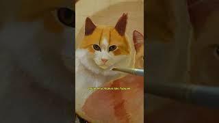 Рисую турецких котиков #арт #художник #art #процессрисования #cat