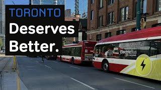 Toronto Deserves Better.  Live with RMTransit