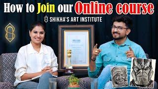 BEST ONLINE CLASSES FOR ARTS  HOW TO JOIN SHIKHAS ART ONLINE CLASSES 