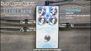 Secret Path Reverb Pedal Demo  Black Country Customs  Laney Amps