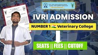 IVRI - BVSC & AH Admission Process explained  IVRI Registration Fee Cutoff & Seats