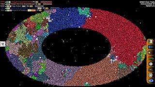 AI Only Timelapse History of One Galaxy 10000 Stars 2 Million Years Simulation