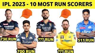 IPL Most Runs 2023  Most Runs in IPL 2023  IPL 2023 Highest Run Scorer  IPL Top Run Scorer 2023
