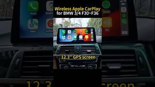 Wireless Apple CarPlay BMW 34er F30F36 NBT EVO 12.3” android screen