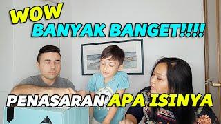 REAKSI ANAK BULE PERTAMA KALI NYOBA CEMILAN ASING  UNBOXING SNACK ASLI BELANDA ENAK PARAH