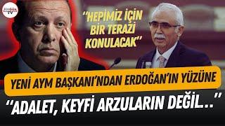 Yeni AYM Başkanından Erdoğan’ın katıldığı törende kritik mesaj “ADALET KEYFİ ARZULARIN DEĞİL…”
