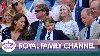 Prince George Joins Kate and Will for Mens Wimbledon Final