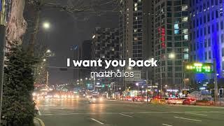 I Want You Back by Matthaios sped up