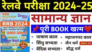 Railway Exam 2024 General Knowledge  Railway GK GS  GK Practice set  अब तक पूछे गए सभी प्रश्न