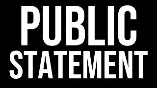 Public Statement Update