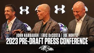 Full Ravens 2023 Pre-Draft Press Conference  Baltimore Ravens