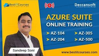 Azure Suite Online Training  AZ-104 AZ-204 AZ-305 & AZ-500