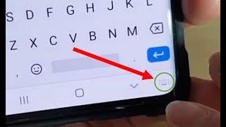 Galaxy S10  S10+ How to Show  Hide Keyboard Button on Navigation Bar