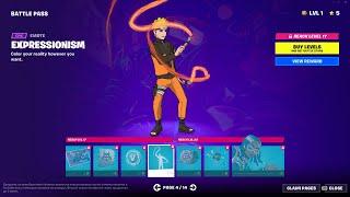 Expressionism Emote in Fortnite Chapter 4 Season 2 Battle Pass - Fortnite Live Event Update