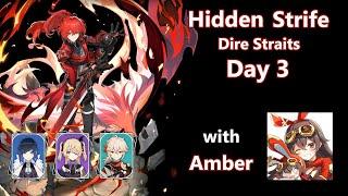 GI Hidden Strife Day 3 Blazing Thunder - Dire Straits - Fiery Lifeline + Taser Amber clear