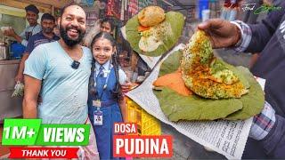 This Place is Famous For Pudina Masala Dosa at Bangalore  Street Food India