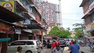 Medan Suasana Chinatown Medan Di Pagi hari11-02-2021  10.30