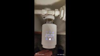 Smartes Thermostat anbringen  Tuya ZigBee Moes