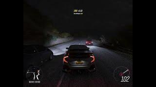 440whp 2018 Civic Type R Solo Touge Night Run - Forza Horizon 4