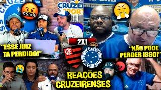 REAÇÕES dos CRUZEIRENSES FURIOSOS com a DERROTA - FLAMENGO 2X1 CRUZEIRO REACT BRASILEIRÃO 2024