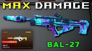 This MAX DAMAGE *BAL 27* Build is DOMINATING   Best Class Setup #warzone #mw3