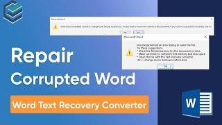 PassFab Tips  Repair Corrupt Word Document 3 Ways Word Text Recovery Converter No Software