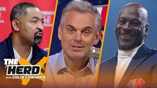 Michael Jordan is the most popular former athlete in America talks Juwan Howard — Colin  THE HERD