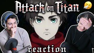 We react to EVERY ATTACK ON TITAN OPENING AND ENDING 1-7