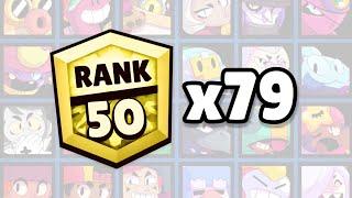 The First Rank 50 Ever for All the Brawlers