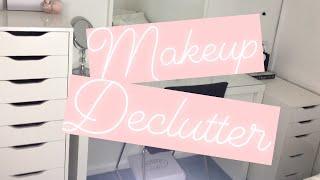 Huge Makeup Declutter   Summer xo