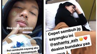 Azriel dan Bunda Ashanty sakit