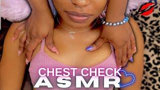 ASMR Chest Check Armpit & Pectoral massage whispers*