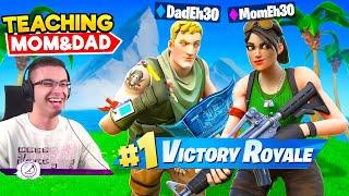 Playing Fortnite with my Mom and Dad