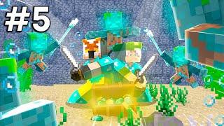 PASAMOS MINECRAFT pero TODO BAJO EL AGUA #5  Fargan y Willyrex