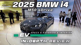 The New 2025 BMW i4 M50 xDrive  GoPureCars