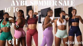 AYBL SUMMER SALE  TRY ON HAUL & my TOP picks  up to 70% OFF  AYBL ATHLETE