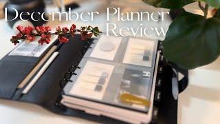 December Updated All in One Planner Review and Flip Through  Business Content Planner Goals