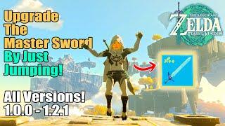 EASIER METHOD Upgrade The Master Sword By JUMPING Including ALL Your WeaponsBowsShields TOTK