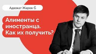 Алименты с иностранца. Как их получить?