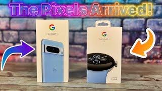Google Pixel 8 Pro & Pixel Watch 2 LTE - Setup & First Impressions