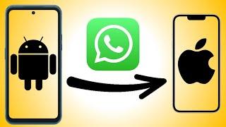 How to transfer WhatsApp from android to iPhone Free After setup Without losing Data Resetting