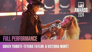 Teyana Taylor & Victoria Monét Have A Bad Girl Linkup For The Usher Tribute  BET Awards 24