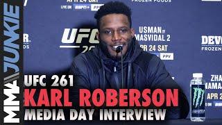 Karl Roberson must stay off the ground vs Brendan Allen  UFC 261 media day