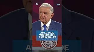 AMLO llama a “Mayos” y “Chapitos” a actuar con responsabilidad tras violencia en Culiacán #Shorts